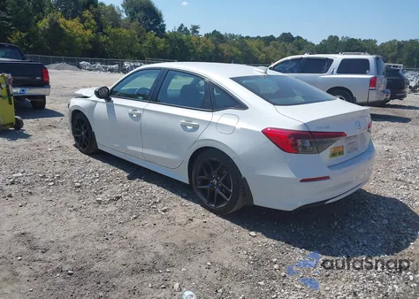 2022 Honda Civic Sport из США, поврежденный, VIN 2HGFE2F59NH561778